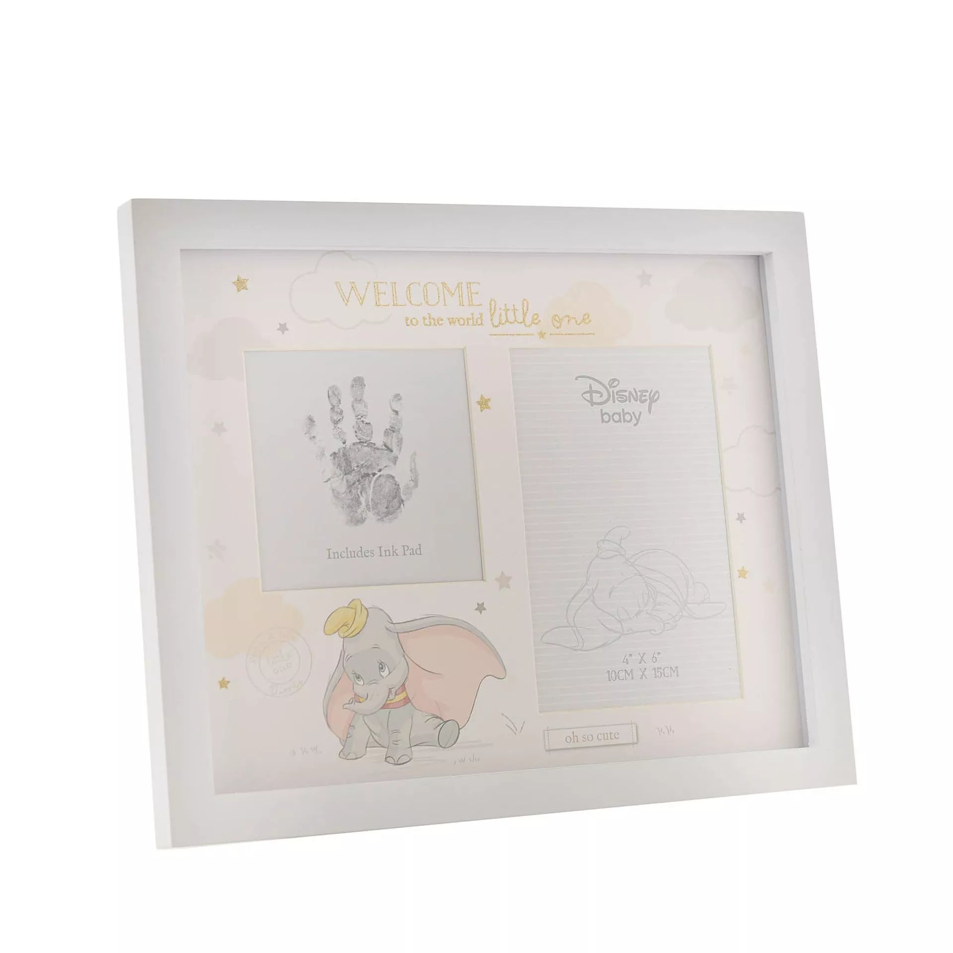 Disney Magical Beginnings Photo Frame 10 x 15cm & Handprint - Dumbo