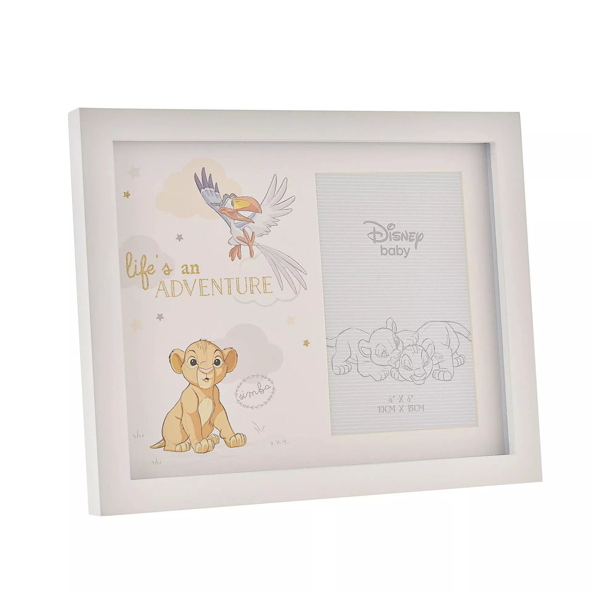 Disney Magical Beginnings Photo Frame 10 x 15cm - Simba