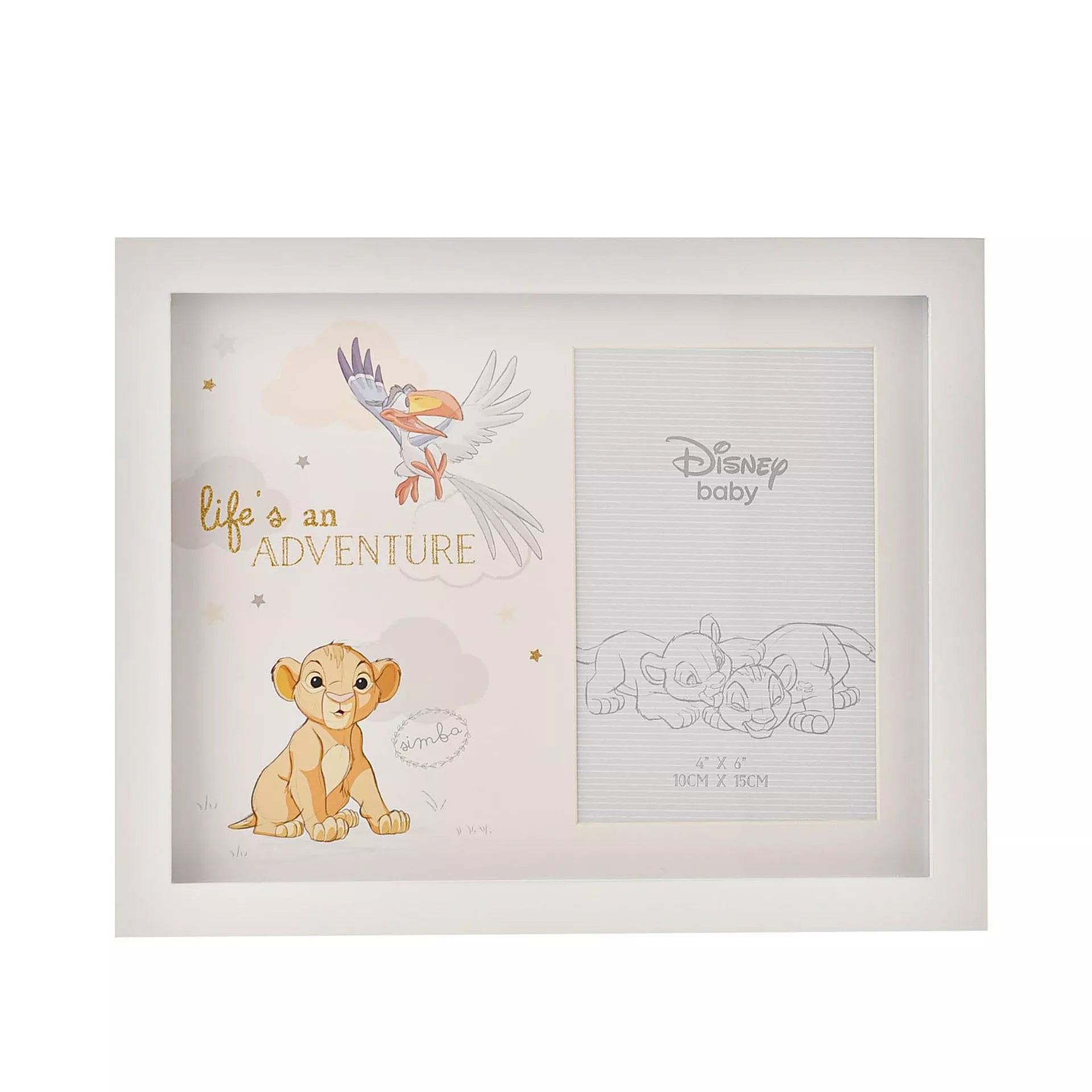 Disney Magical Beginnings Photo Frame 10 x 15cm - Simba