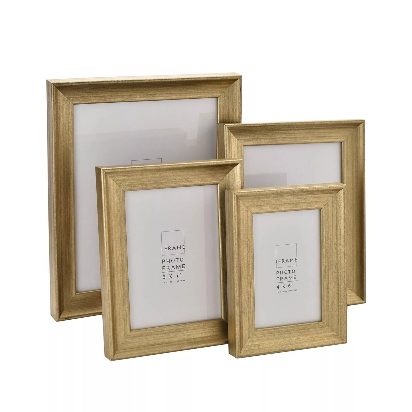 IFrame Golden Photo Frame - Various Sizes