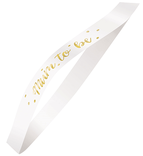 Unique 'Mum to be' Satin Sash