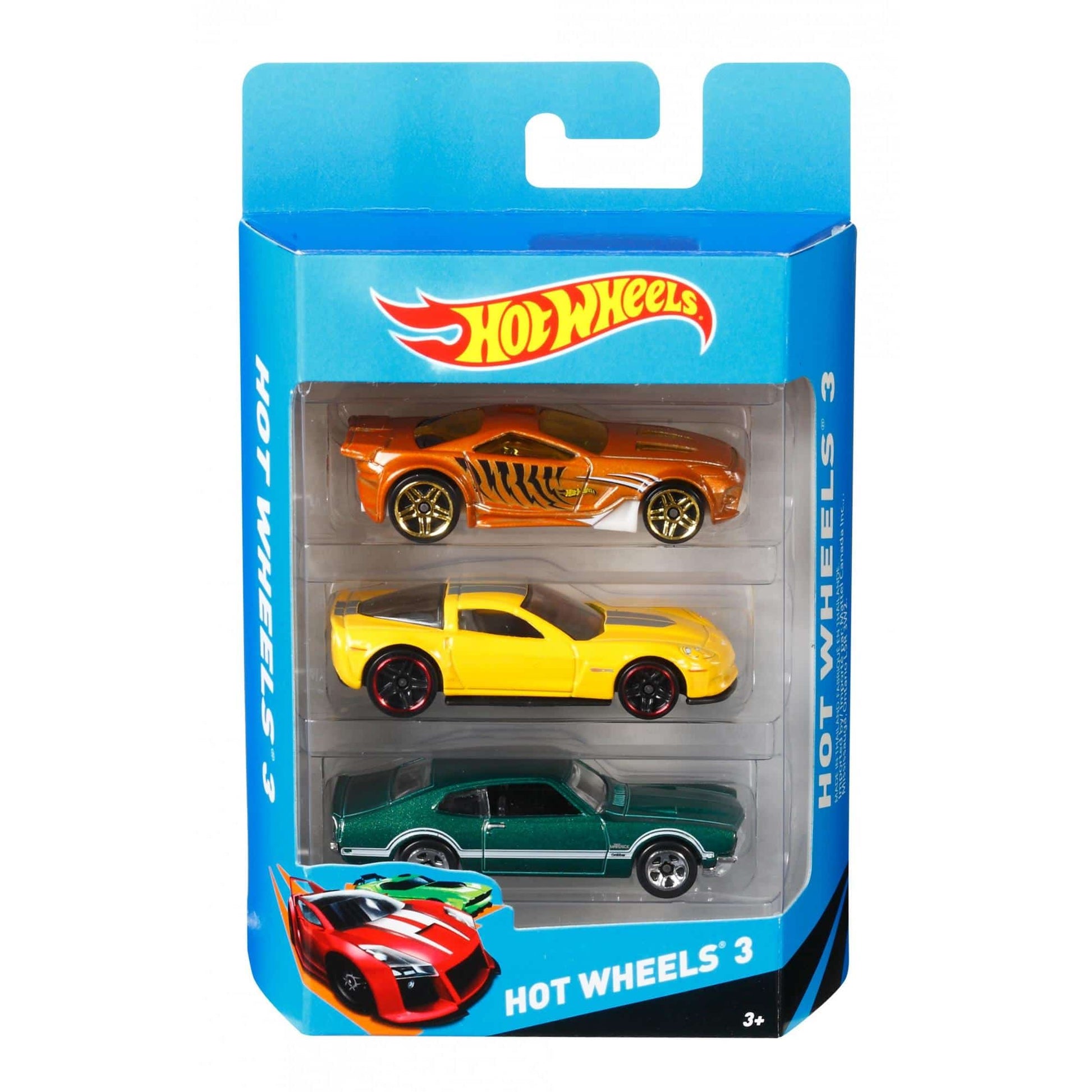 Hot Wheels 3 Car Pack