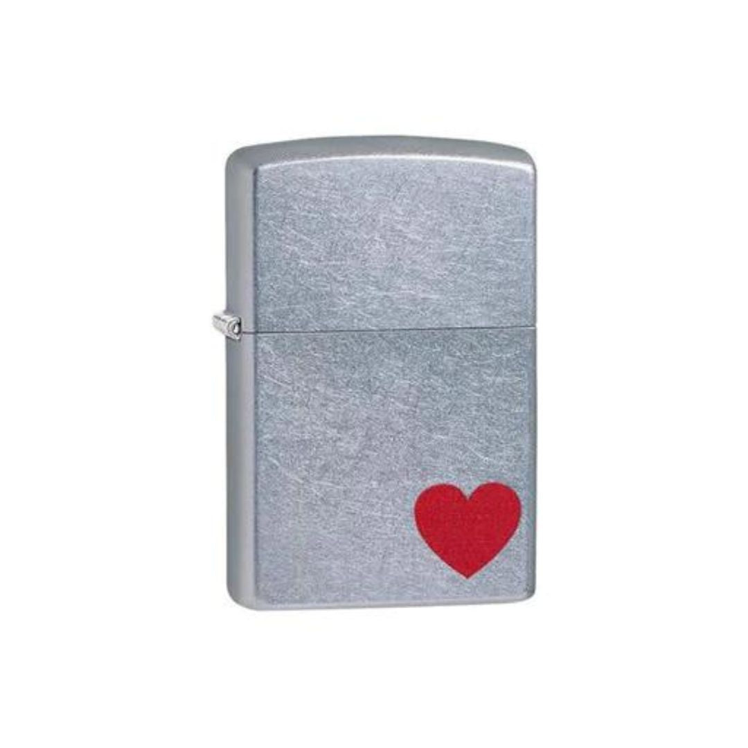 Zippo Red Heart Street Pocket