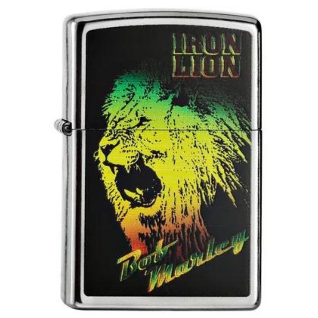 Zippo Bob Marley "Iron Lion" design