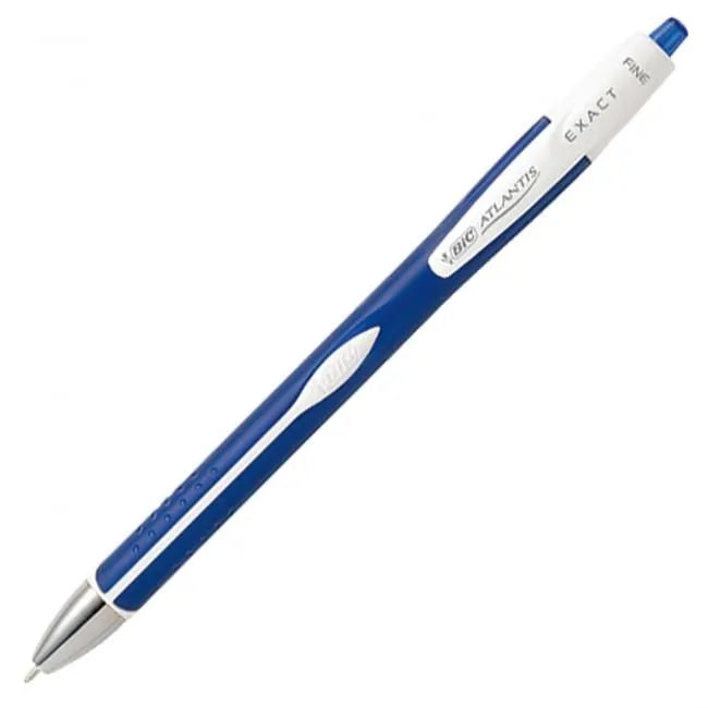 Bic Atlantis Exact Retractable Ball Pen - Fine