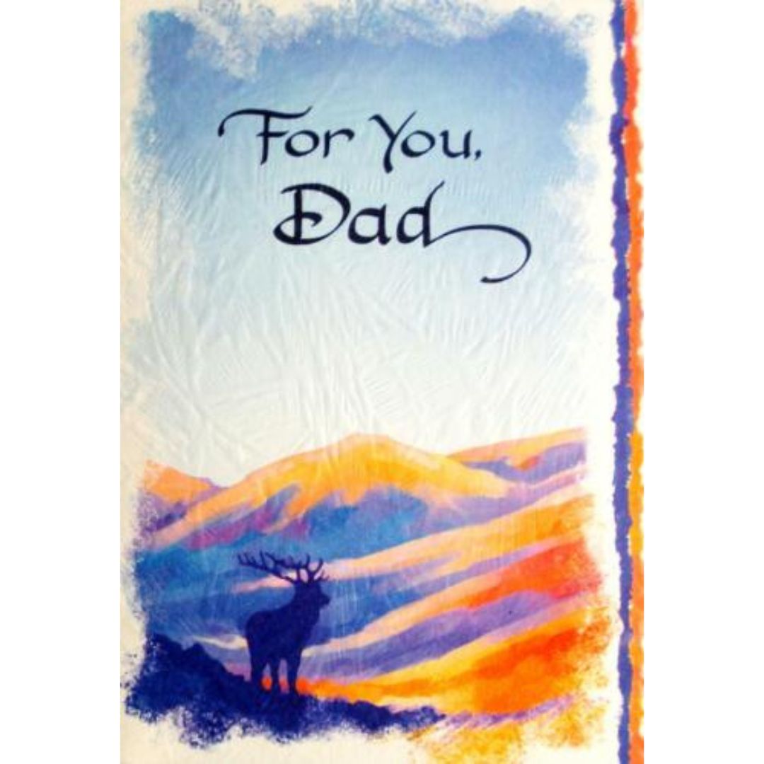 For You Dad' Birthday Greeting Card