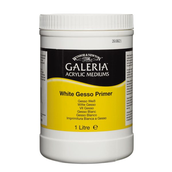 W & N GALERIA White Gesso Primer 1L