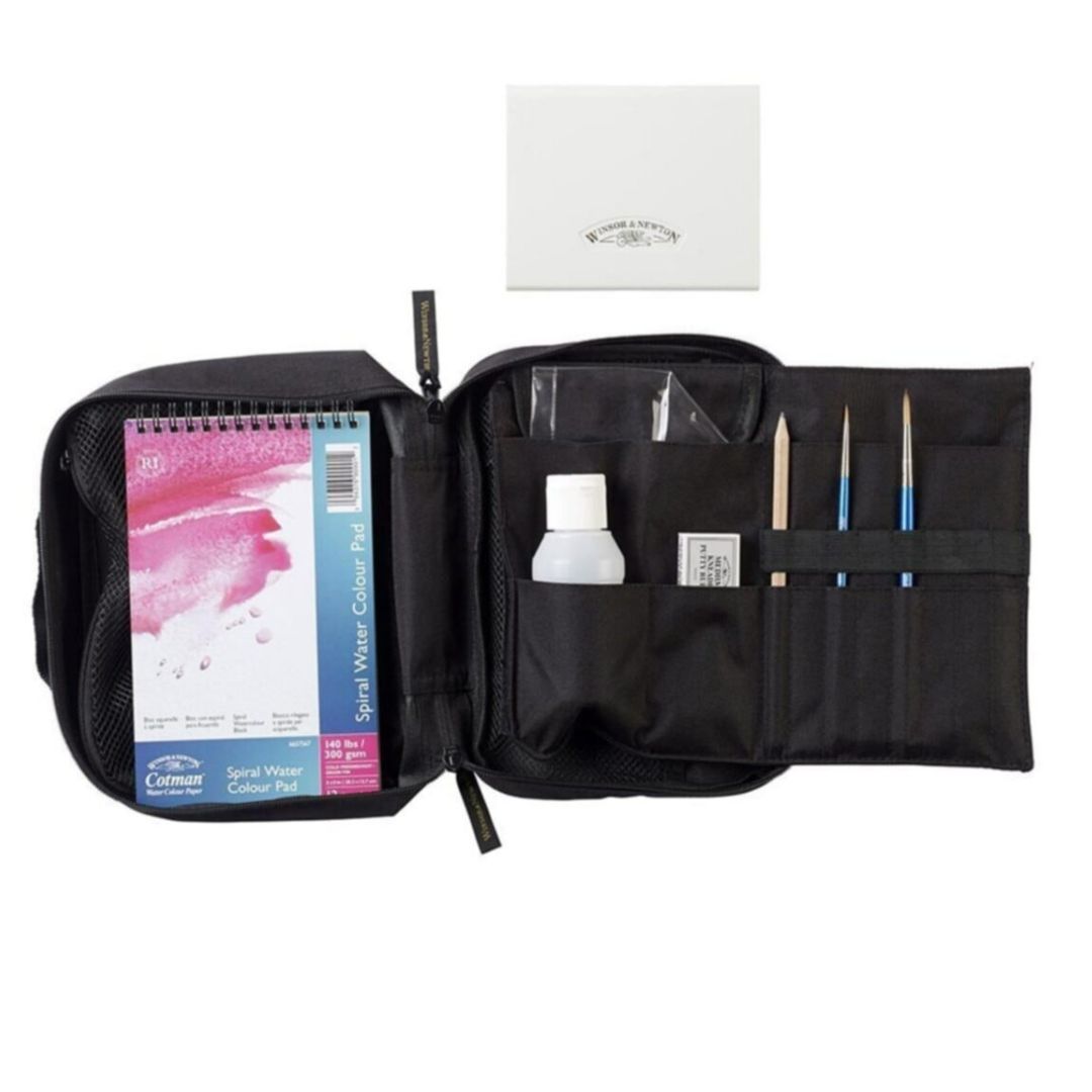 W & N Cotman Watercolour Travel Bag Art Set