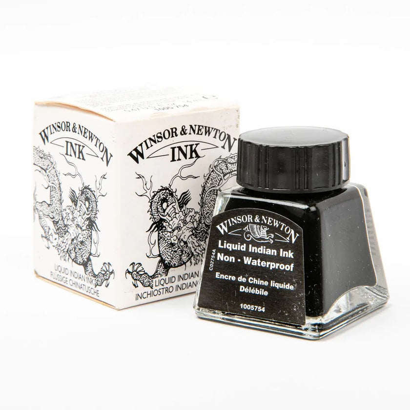 W & N Indian Ink 14ml - Black
