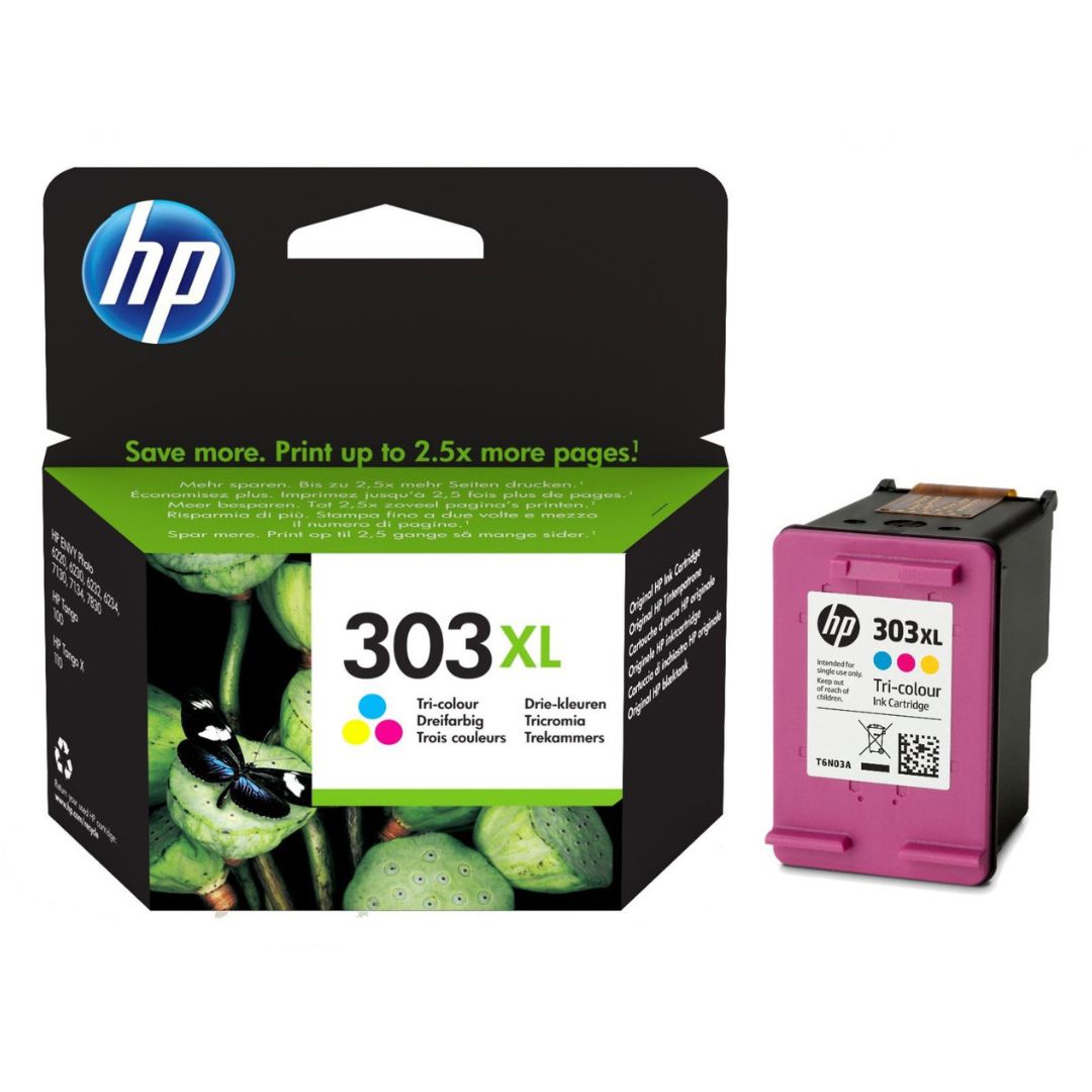 HP Ink Cartidge 303 XL - Three Colours 415 Pages