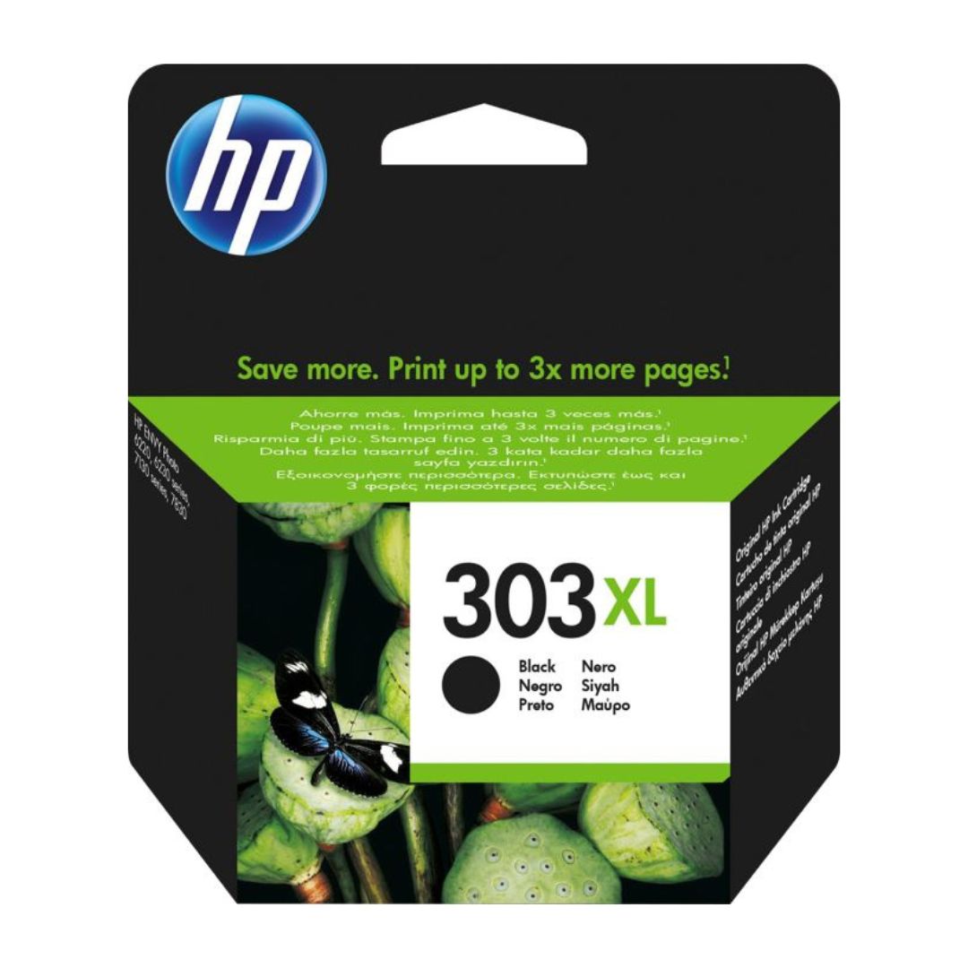 HP Ink Cartidge 303 XL - Black 600 Pages