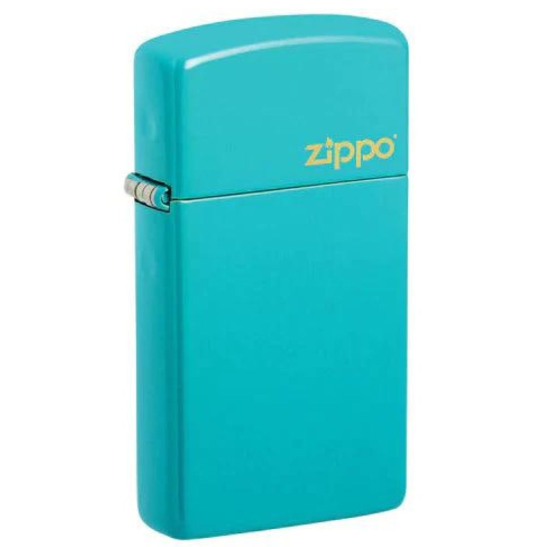 Zippo Slim Flat Turquoise