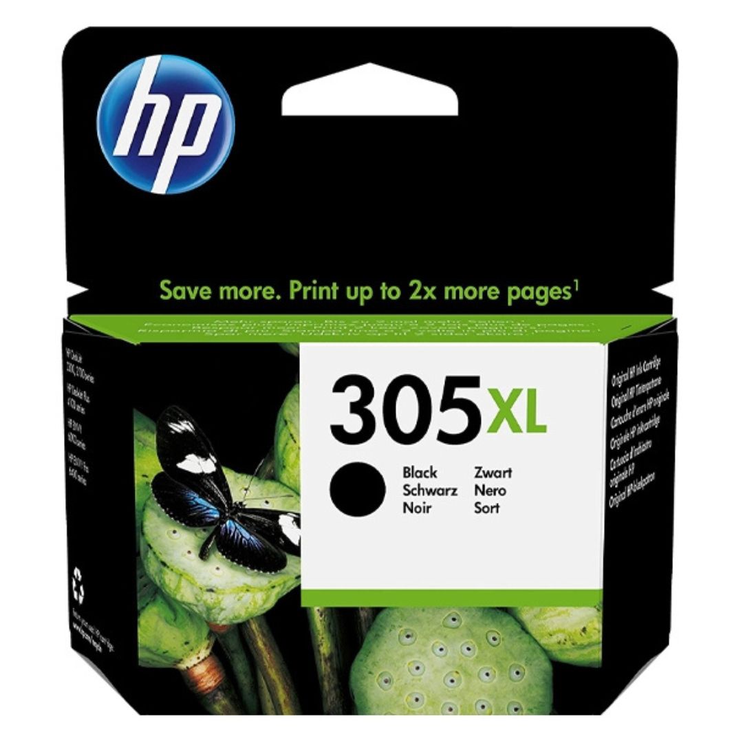 HP Ink Cartidge 305 XL - Black 240 Pages