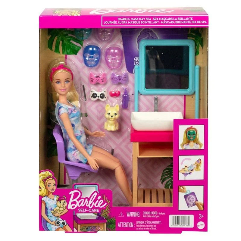 Barbie Wellness Sparkle Mask Day Spa