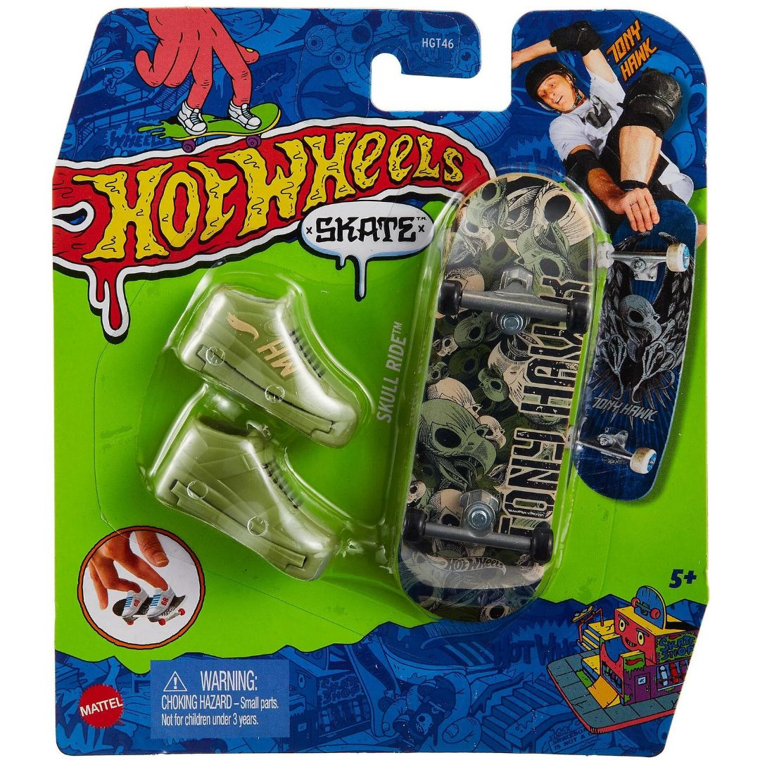 Hot Wheels Skate Tony Hawk Fingerboard & Skate Shoes