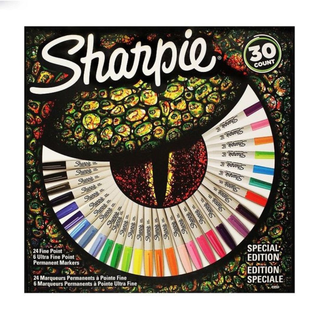 Sharpie Permanent Marker 30 Colors