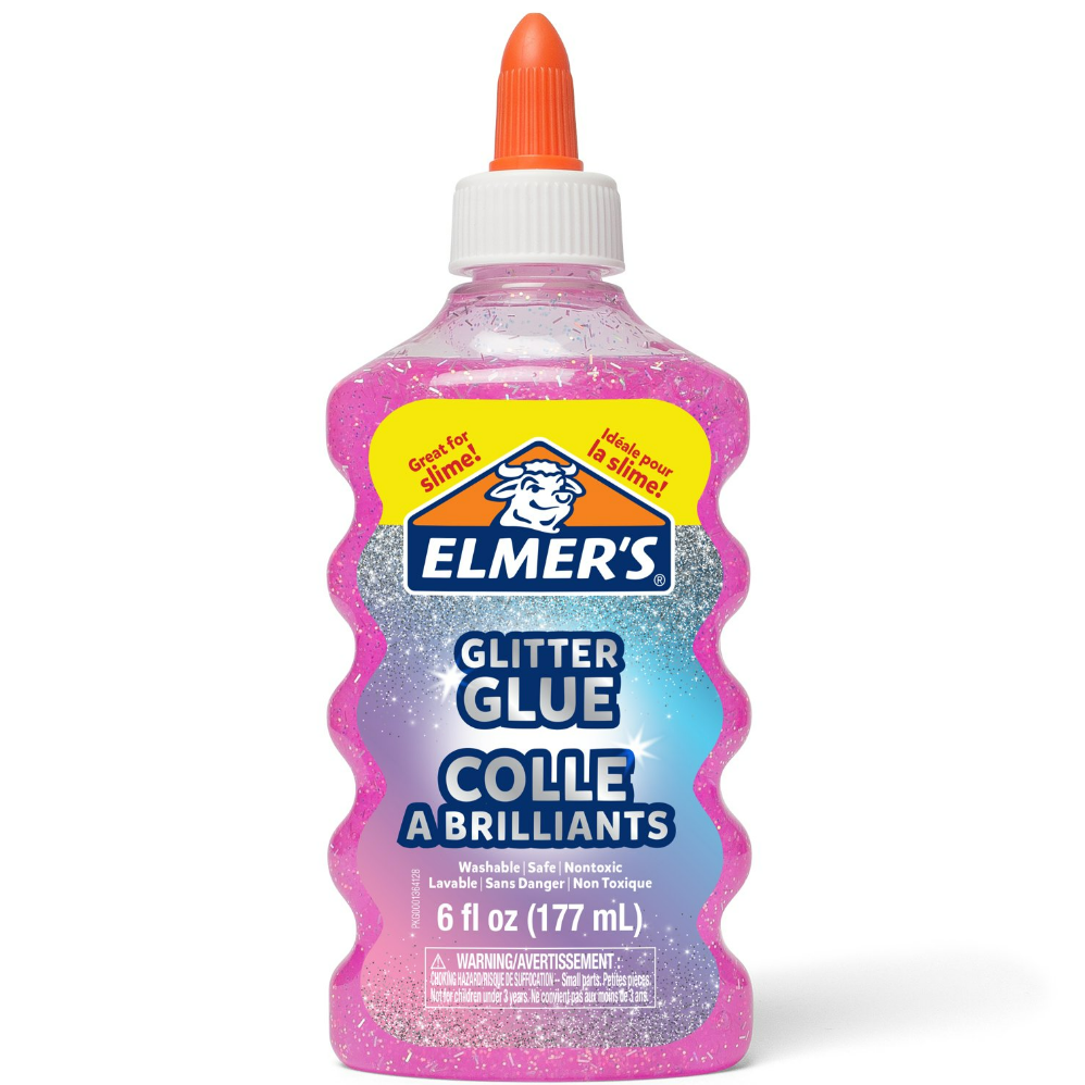 Elmer's Glitter Liquid Glue 177ml - Pink