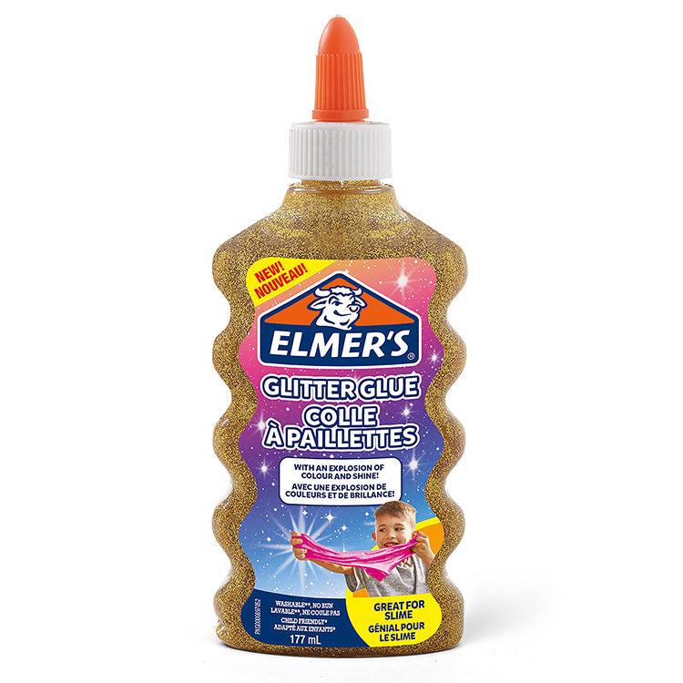 Elmer's Glitter Liquid Glue 177ml - Gold