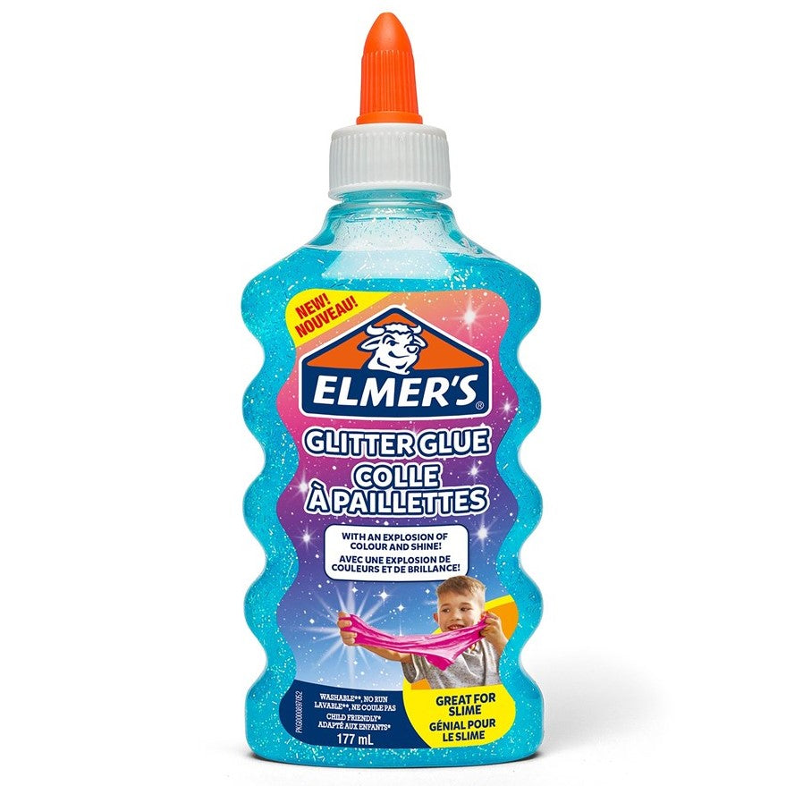 Elmer's Glitter Liquid Glue 177ml - Blue