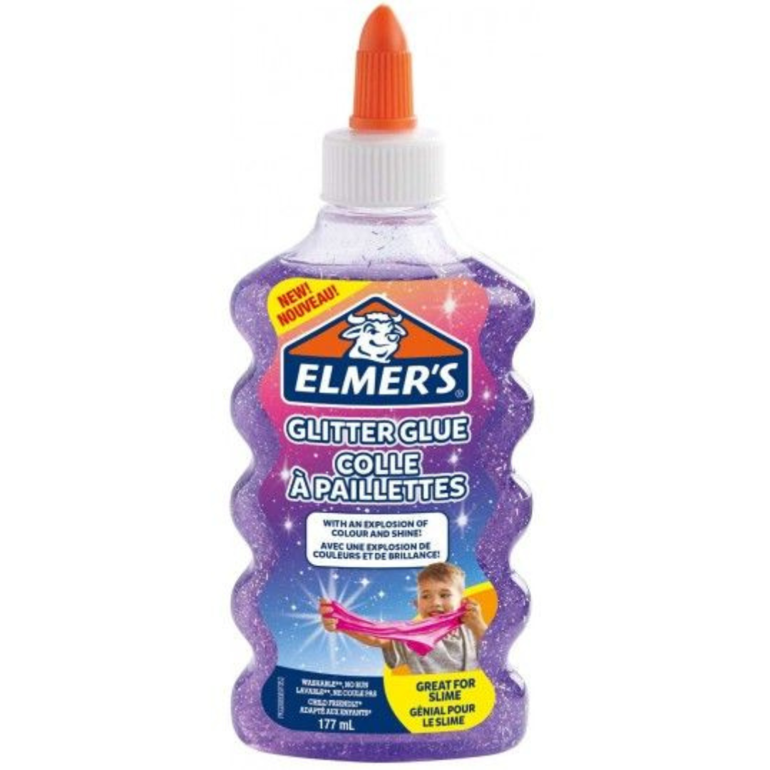 Elmer's Glitter Liquid Glue 177ml - Purple