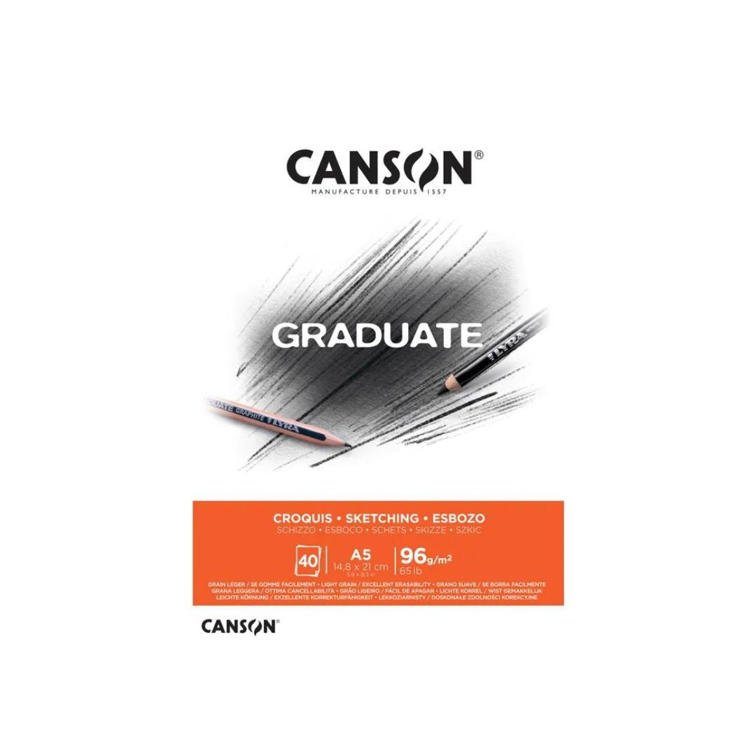 A5 Canson Graduate Sketch 96g