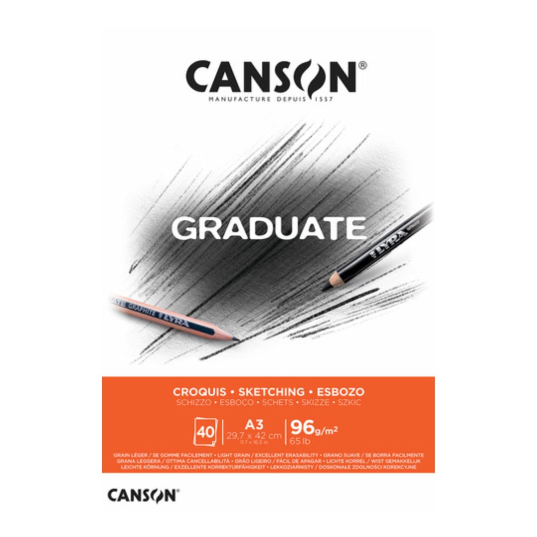 A3 Canson Graduate Sketch 96g