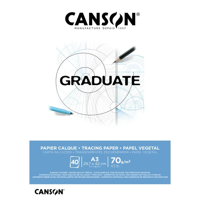 A3 Canson Graduate Layer 70g