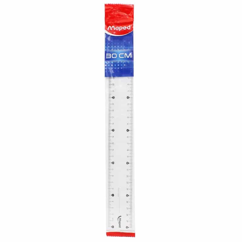 Maped Essentials 30cm Ruler x1