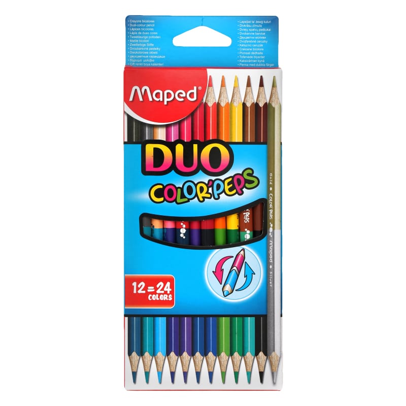 Maped Duo Color'Peps x12/24