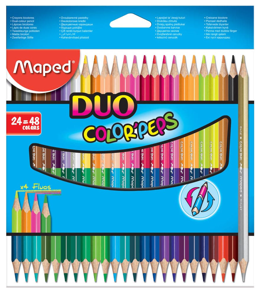 Maped Duo Color'Peps x24/48