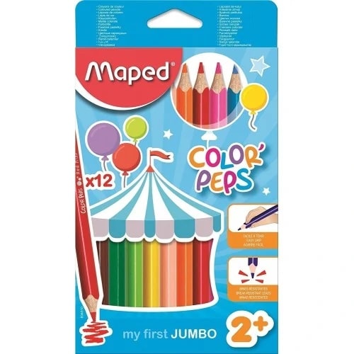 Maped My First Jumbo Pencil Colours x12