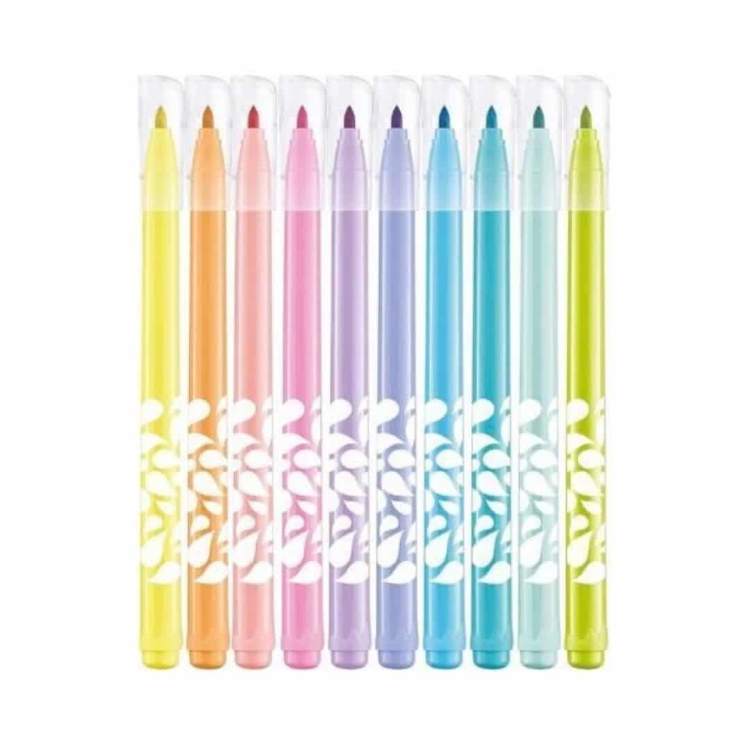 Maped Pastel Felt-Tip Markers (x10 pcs)