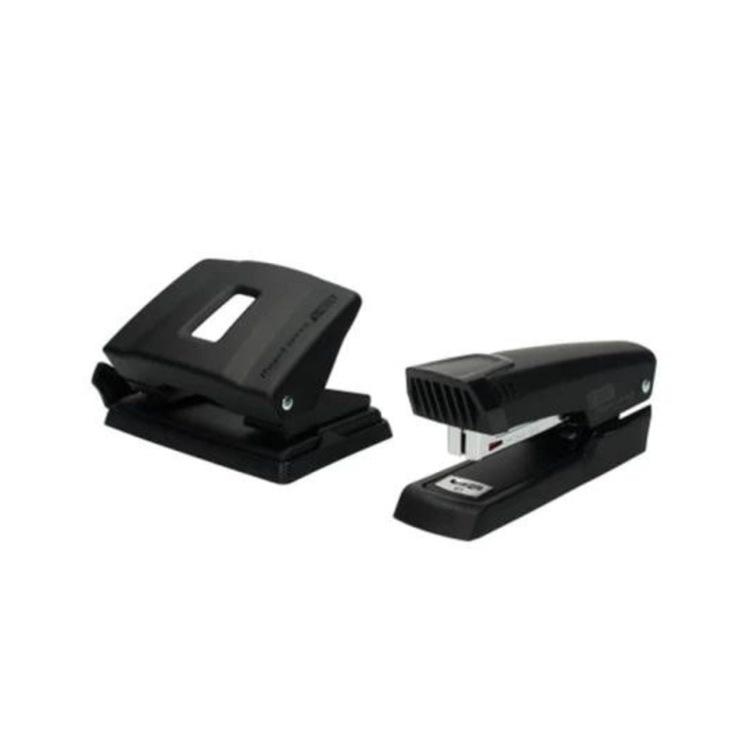 Maped Stapling Set : Half Strip Stapler and 20/25 Sheet Hole Puncher