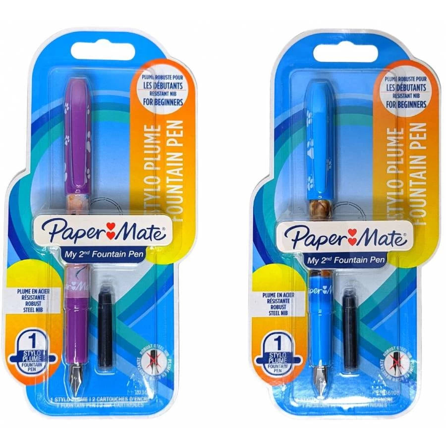 Paper Mate 'My 2nd Fountain Pen' x1pc - For early writers