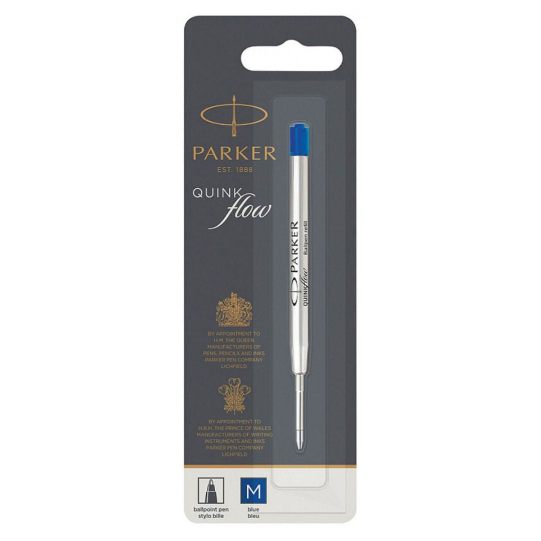 Parker Quinkflow Refill Ballpoint Pen - Blue Medium Point - Blister