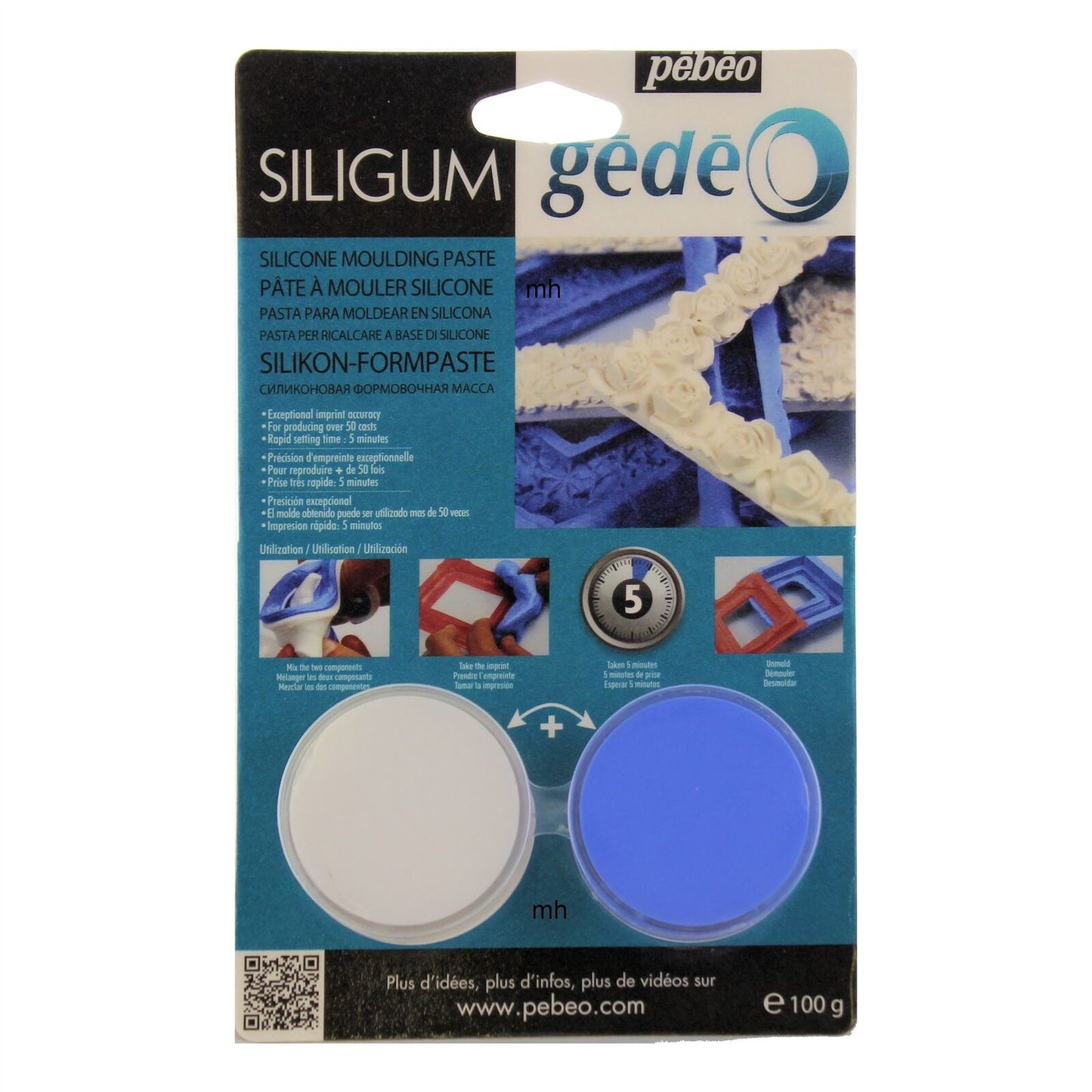 Pebeo Gedeo Moulding Silicone Paste 100g