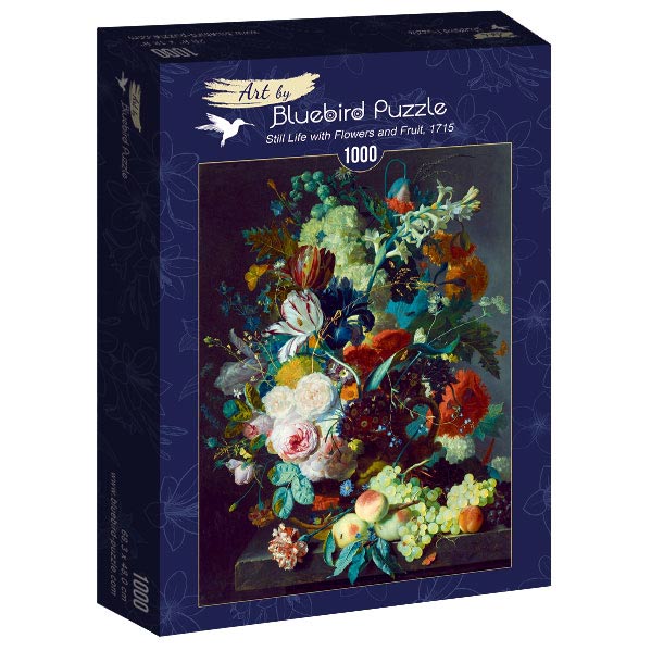 Bluebird Puzzle 'Still Life with Flowers & Fruit, 1715' - 1000 pieces