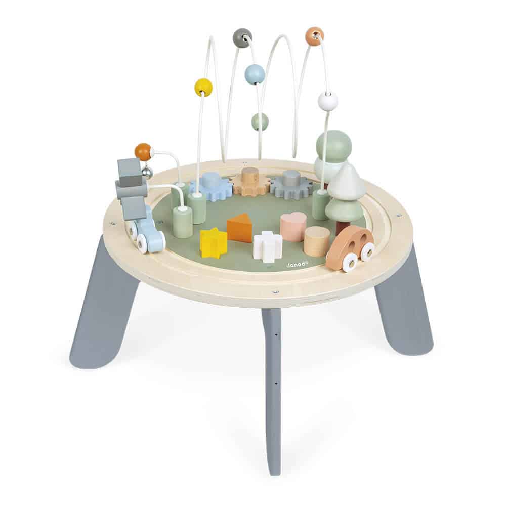 Janod - Wooden Sweet Cocoon Activity Table