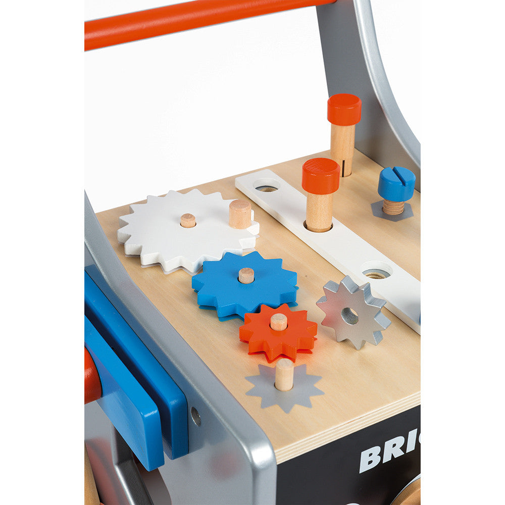 Janod - Wooden Brico'Kids Magnetic DIY Trolley