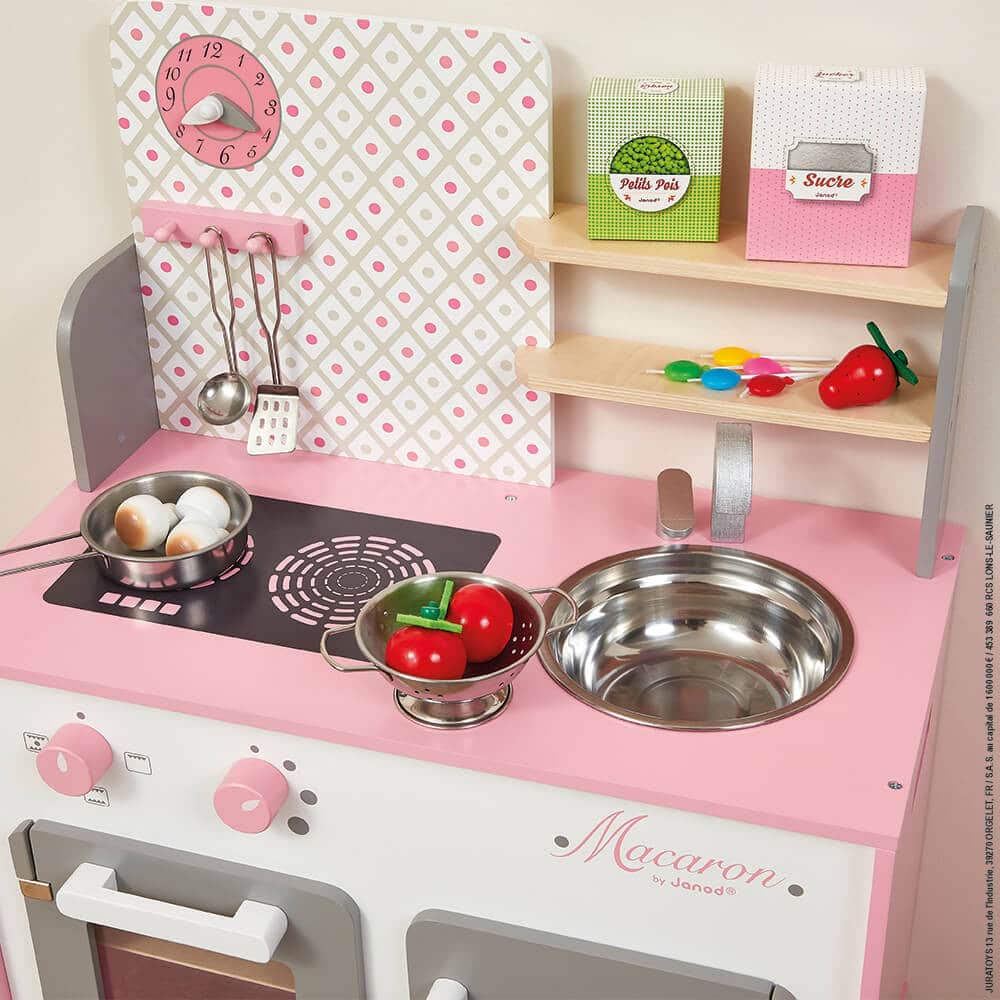 Janod - Wooden Macaron Kitchen