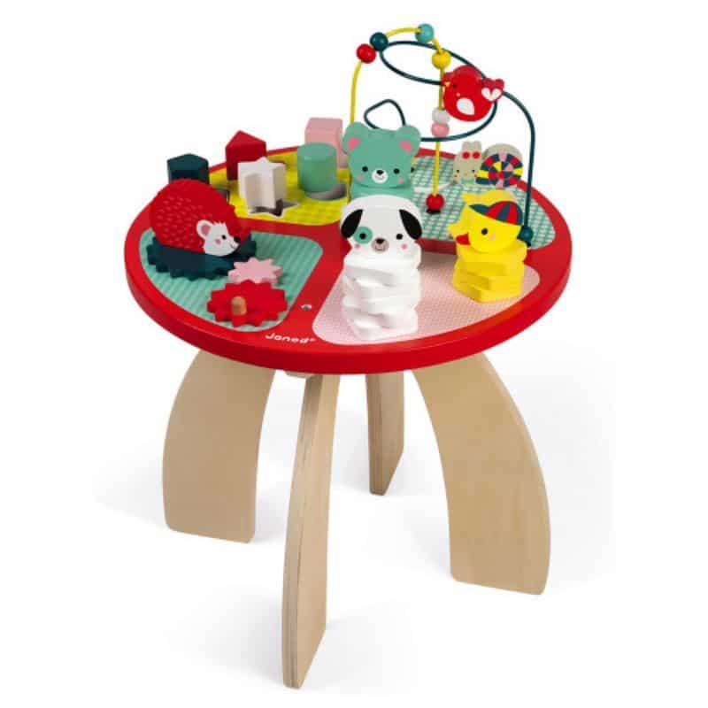 Janod - Wooden Baby Forest Activity Table