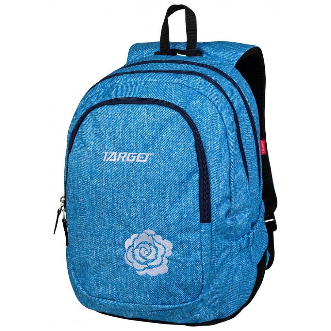 TARGET Backpack 3 Zip - Bright Denim