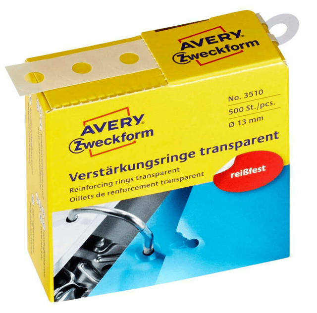 Avery - Reinforcing Rings/Transparent x500