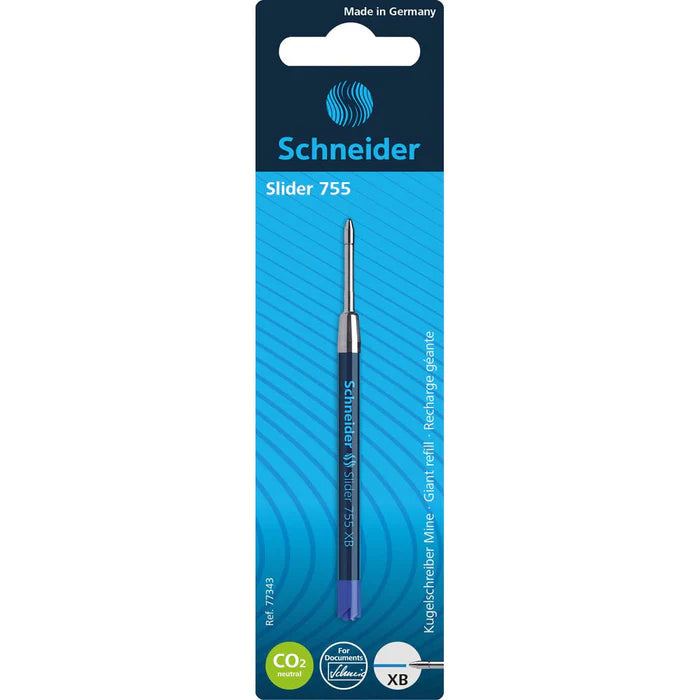 Schneider Slider 755 Ballpoint Refills - Black