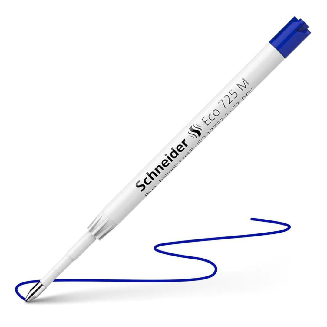 Schneider Pen Refill Ballpoint 725 Medium - Blue