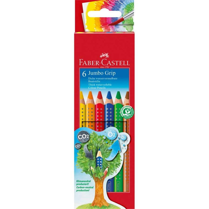 Faber-Castell - Jumbo Grip x6