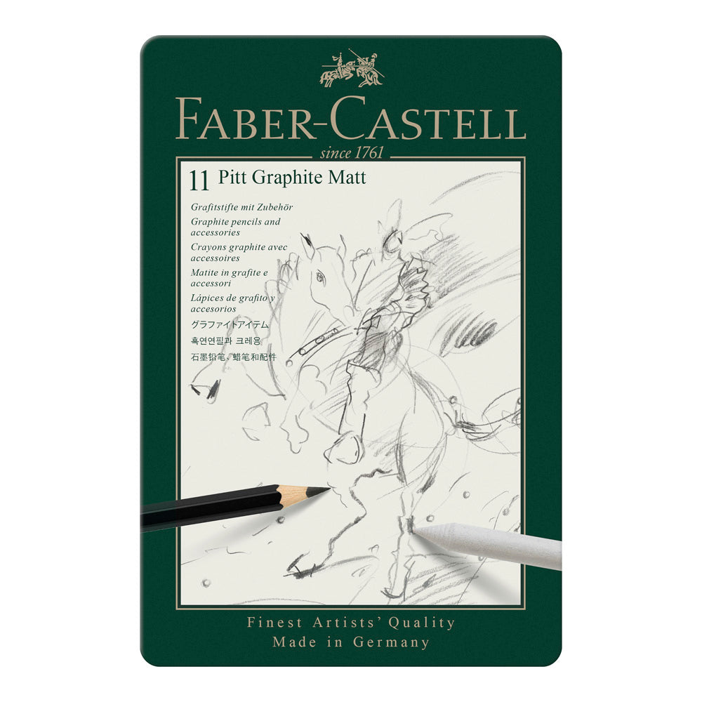 Faber- Castell Castell 9000 graphite pencil Pitt Graphiye Matt Pencils