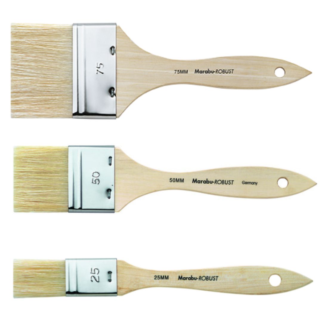 Marabu Robust Flat Brush - Various Sizes