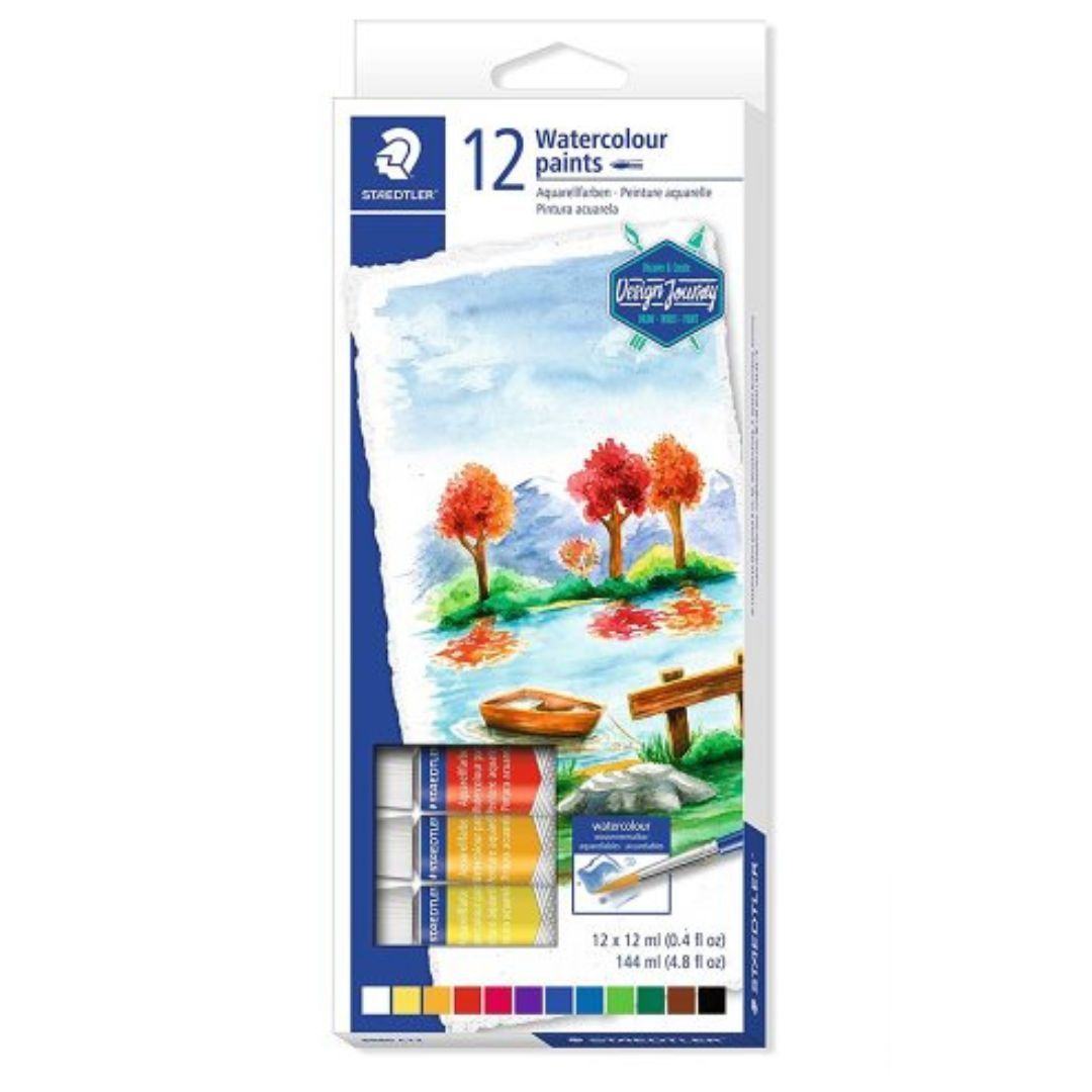 Staedtler Watercolour Paints x12 Colours