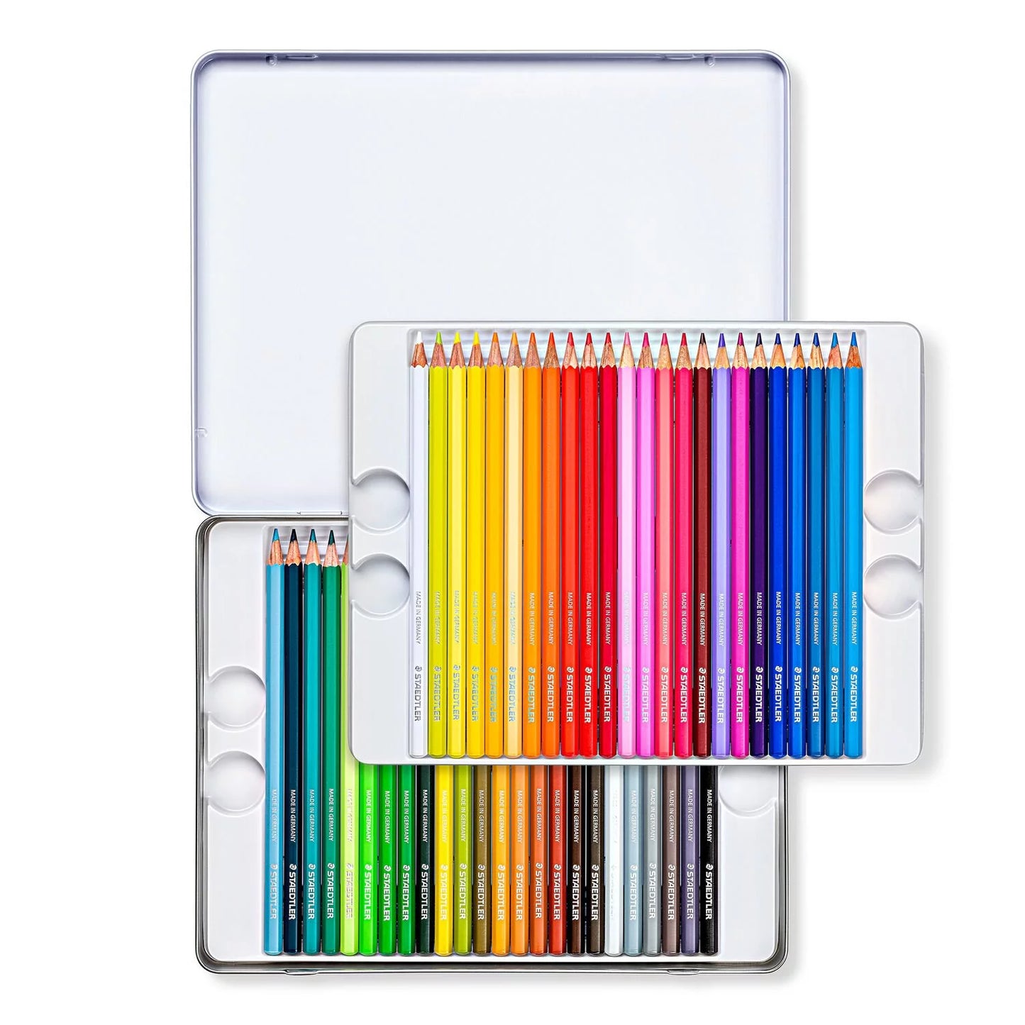 Staedtler Metal Case Coloured Pencils x48